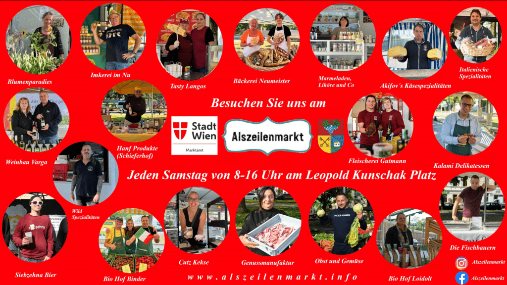 Alszeilenmarkt Marktstände