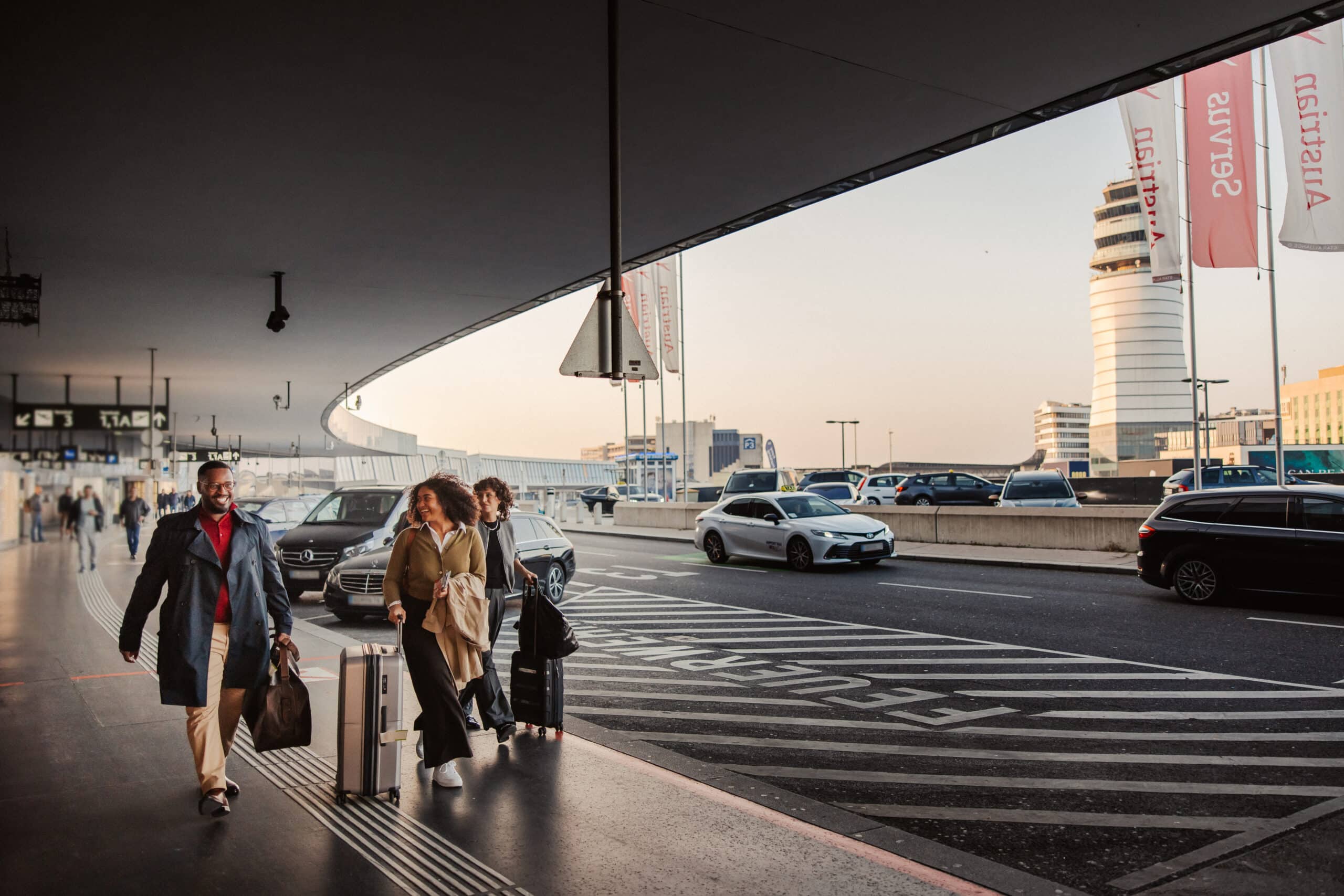 Anreise, Flugzeug, Flughafen © WienTourismus/Paul Bauer